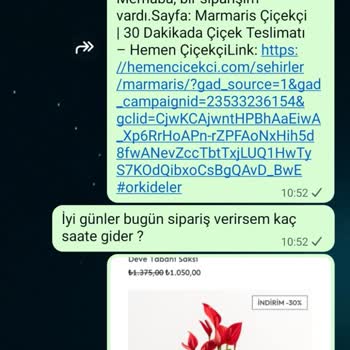 Hemencicekci.com'da Sahte İade Talebi Ve Çiçek Gönderimi Yok