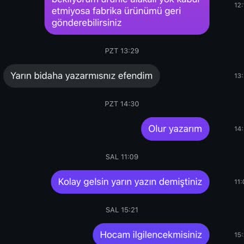 Defolu Ayakkabı İçin İade Ve Değişim Talebim Cevapsız