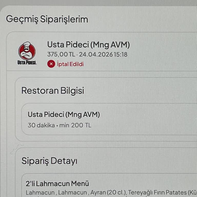 Tıkla Gelsin Ve Pluxee Kartı Ücret İadesi Yapılmadı