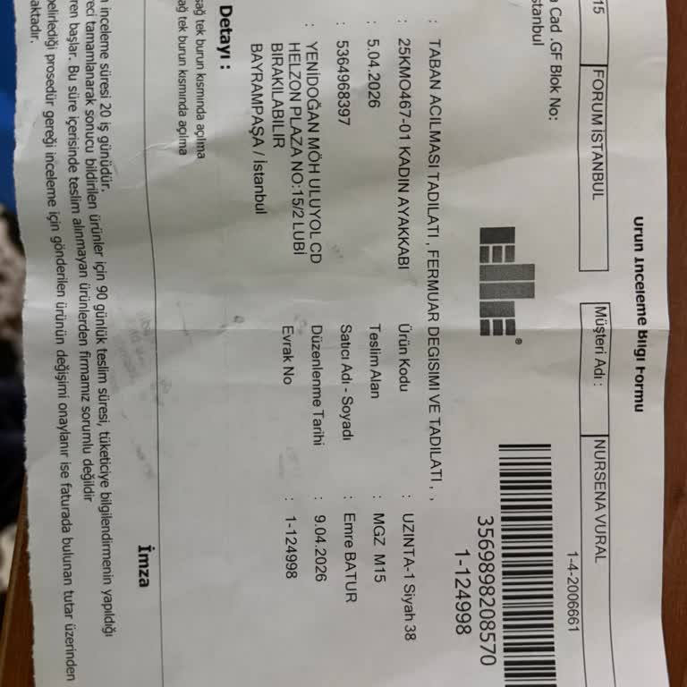 Ayakkabı Değişiminde Sürekli Gecikme Ve Net Tarih Belirsizliği