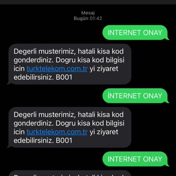Yanlış SMS Aktivasyon Kodu Ve Müşteri Hizmetlerine Ulaşım Zorluğu