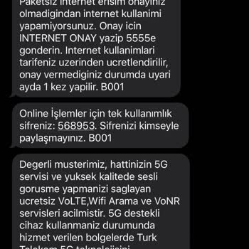 Yanlış SMS Aktivasyon Kodu Ve Müşteri Hizmetlerine Ulaşım Zorluğu