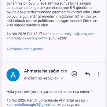 Bozuk Oyun Ve İade Reddi Nedeniyle Şikayet