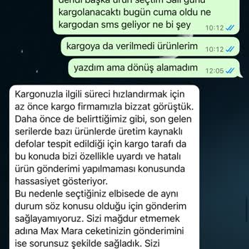 Defolu Ürün Ve Gönderilmeyen Sipariş İle Haksız Kargo Ücreti İadesi