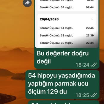 Sibionics GS1 Cihazında Sürekli Yanlış Hipoglisemi Uyarısı Ve Ücret İadesi Talebi