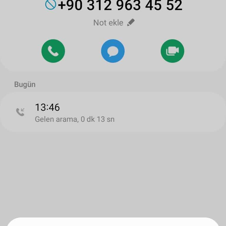 03129634252 İstenmeyen Telefon Aramaları Ve Güvenlik Eksikliği