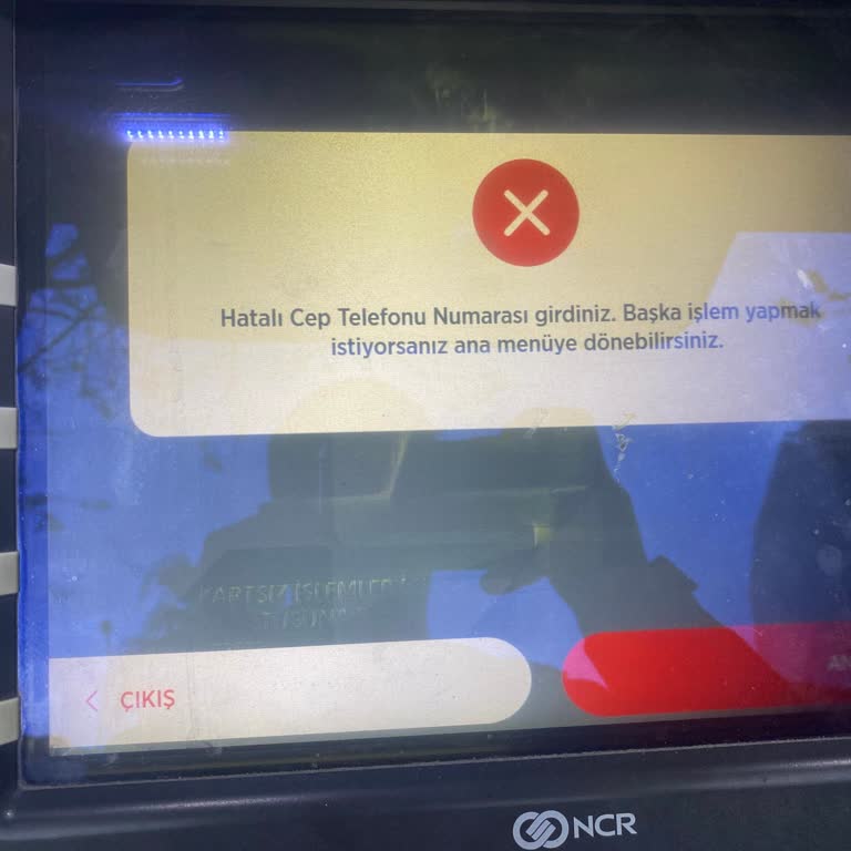 Ziraat Bankası ATM’de Sim Kart Bloğu Uyarısı Nedeniyle 5.000 TL İadesi Alınamıyor