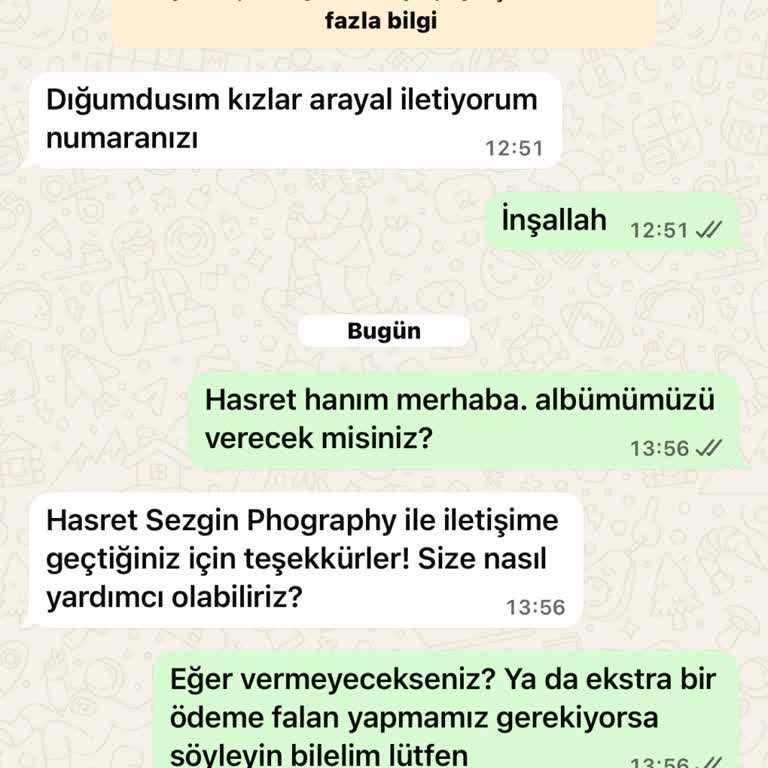 Doğum Albümüm Teslim Edilmedi, 1 Yıl Geçti