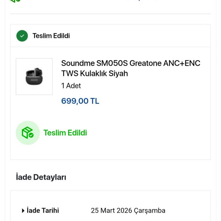 İade Bedelinin 30 İş Gününde Ödenmemesi Ve Yasal Süre Aşımı