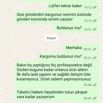 İade Edilen Ürün İçin Kredi Kartı İadesi Yapılmaması