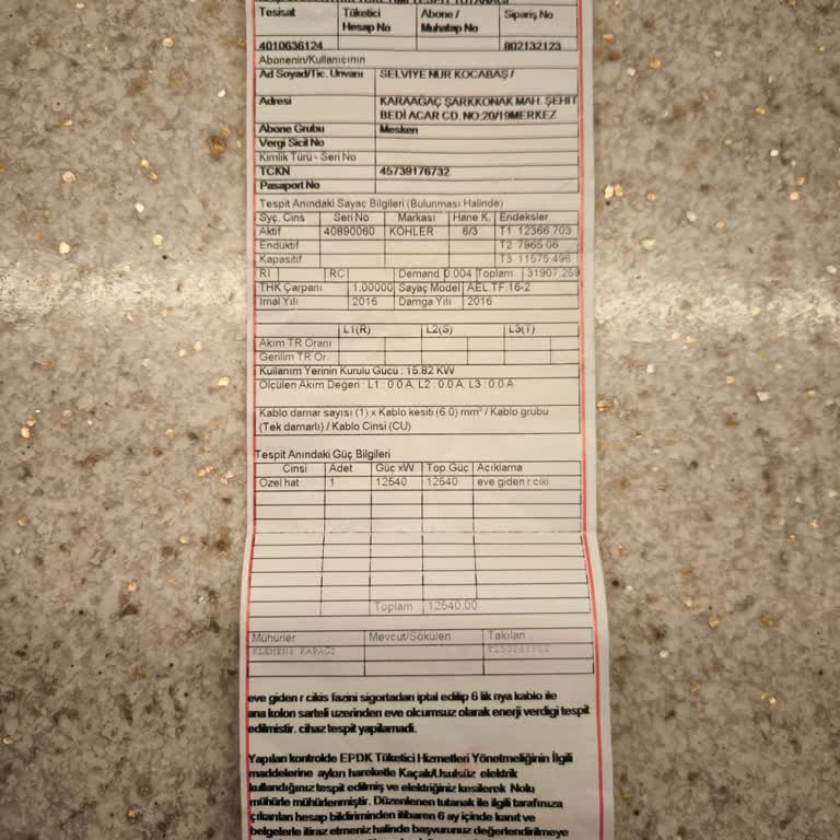 Toroslar EDAŞ’ın Haksız Kaçak Elektrik Suçlaması Ve Elektrik Kesintisiyle Mağduriyetim