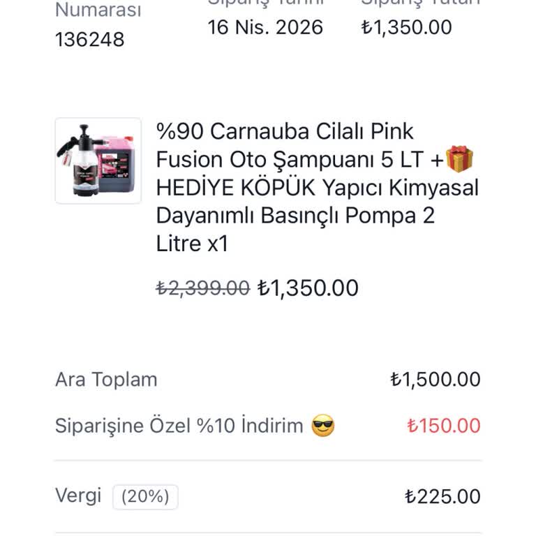 İade Edilen Ürün İçin Ücret Geri Ödeme Yapılmadı