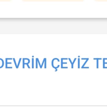 Trendyol Devrim Çeyiz Satıcının Kalitesiz Hizmeti