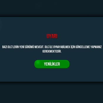 URL Hatası Nedeniyle DLC Kodu İle Araç Alınamıyor