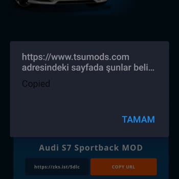 URL Hatası Nedeniyle DLC Kodu İle Araç Alınamıyor