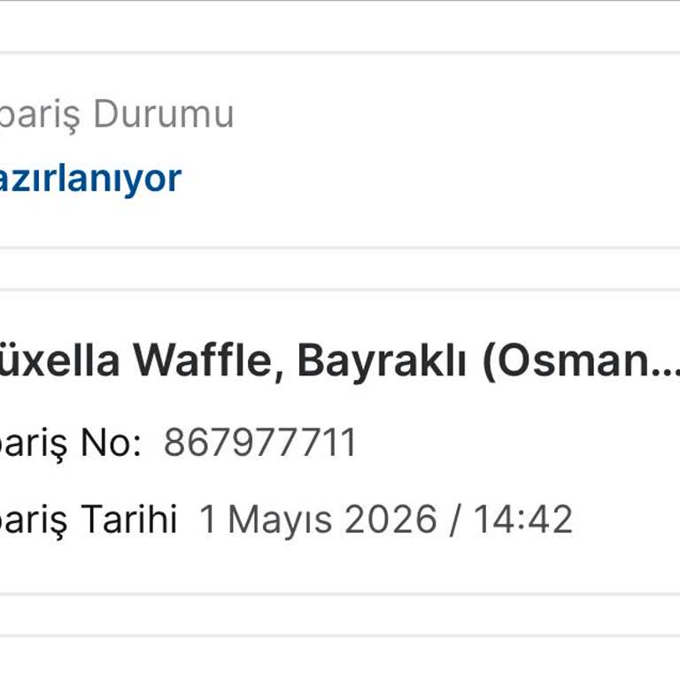 Kurye Atanmaması Nedeniyle Siparişim 1,5 Saatte Bile Teslim Edilmedi