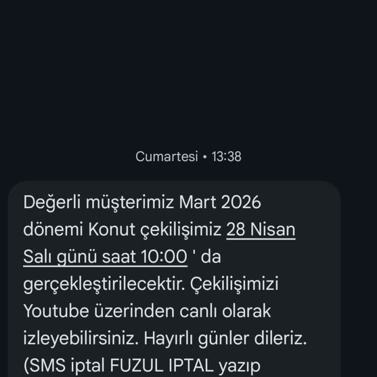 Kura SMS’lerini Almadığım İçin Güvenim Sarsıldı
