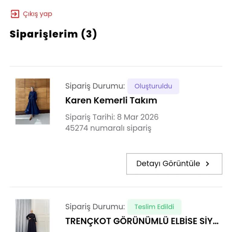 Karen Kemerli Takım Gönderilmedi, 2400 TL İade Alınmadı