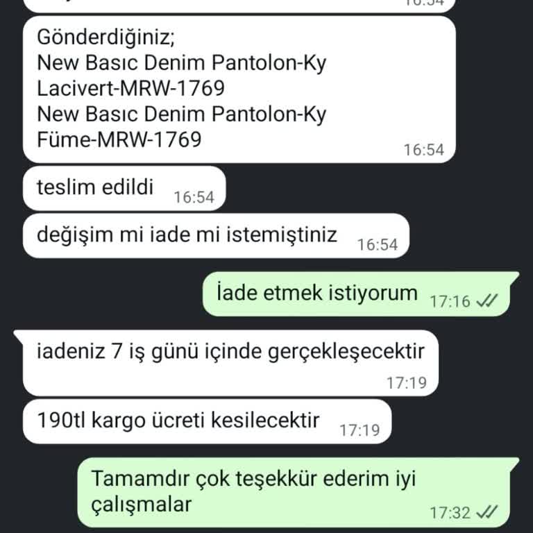 3.600 TL İadesi İçin Şikayet Ve Acil Çözüm Talebi