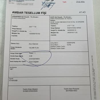Yanlış Ürün Boyutu Ve İade Gecikmesi