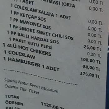 Eksik Gönderilen Ürünlerin 475 TL İade Talebi