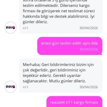 N11 Ve Kolay Gelsin’den Teslimat Gecikmesi Ve Adres Değişikliği Sorunu