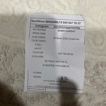 Kısa Ceket İçin İade Reddi Ve Zorunlu Fiş Teklifi