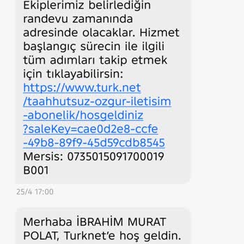 Kurulum Sonrası İnternet Kesintisi Ve Müşteri Desteği Cevapsızlığı