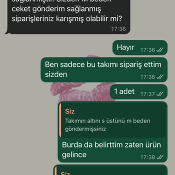 Laluvia Butik'te Yanlış Ürün Gönderimi Ve Suçlayıcı Tavır