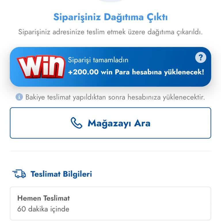 Şok Market'te 60 Dk Teslimat Seçildi, 150 Dk Geçti Ve Sipariş Çıkmadı