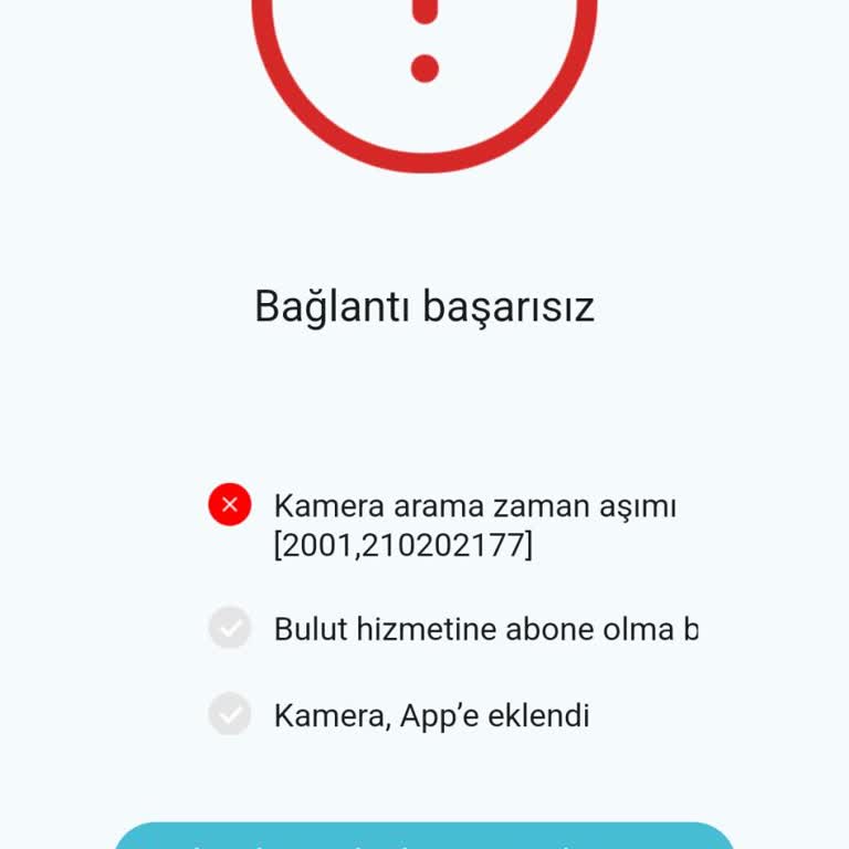 Sim Kartı Okumayan Kamerada Kullanılamazlık Ve Değişim Talebi