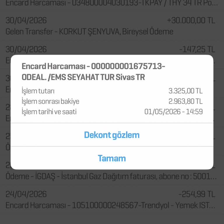 Türk Hava Yolları Adıyla Sahte Arama Ve Çift Ücret Talebi