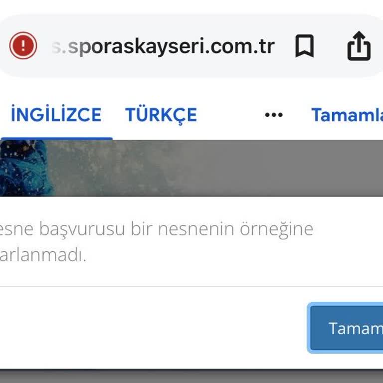 Kayserispor Üyelik Girişi Ve Şifre Yenileme Sorunu