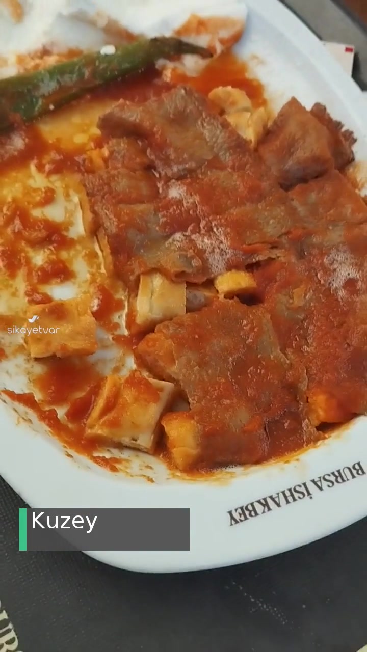 Bursa İshakbey İskender Çok Kötü! videonun kapak resmi