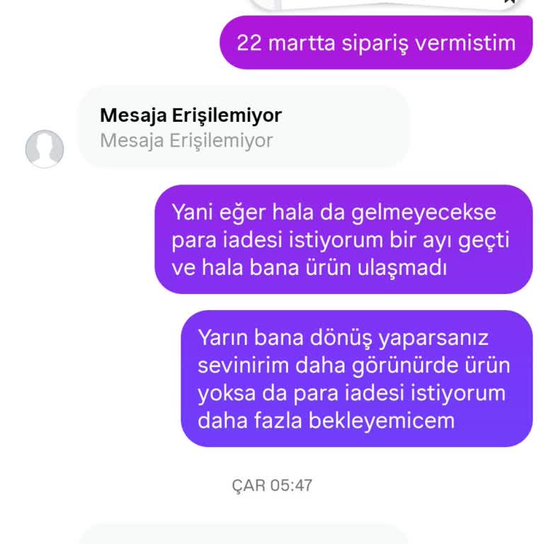 Teslim Edilmeyen Çanta Ve Kapanan Hesaplar Nedeniyle 3300 TL İade Talebi