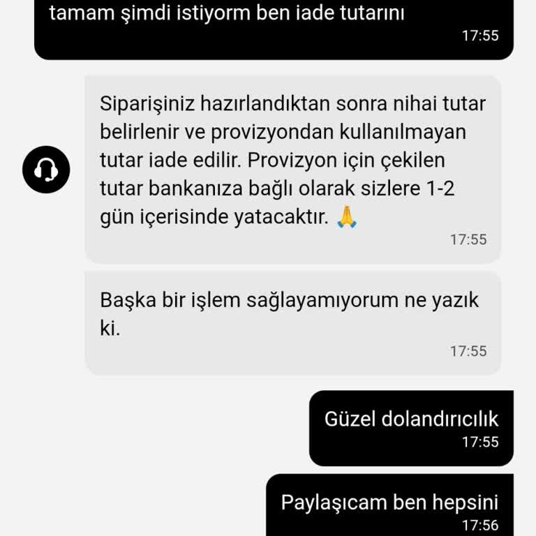 Trendyol Go Market'te Fazla Çekilen Ücretin İadesi Ve Müşteri Hizmetleri Sorunu