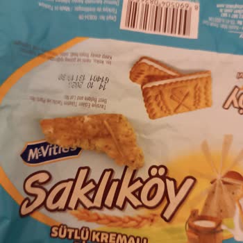 Ülker Saklıköy Bisküvi İçinde Tahta Parçası Bulundu