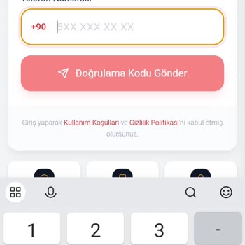 SMS Doğrulama Kodu Gelmediği İçin Uygulamaya Giriş Yapılamıyor