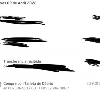 Cobro no autorizado de Personality.co tras pago único, exijo reembolso