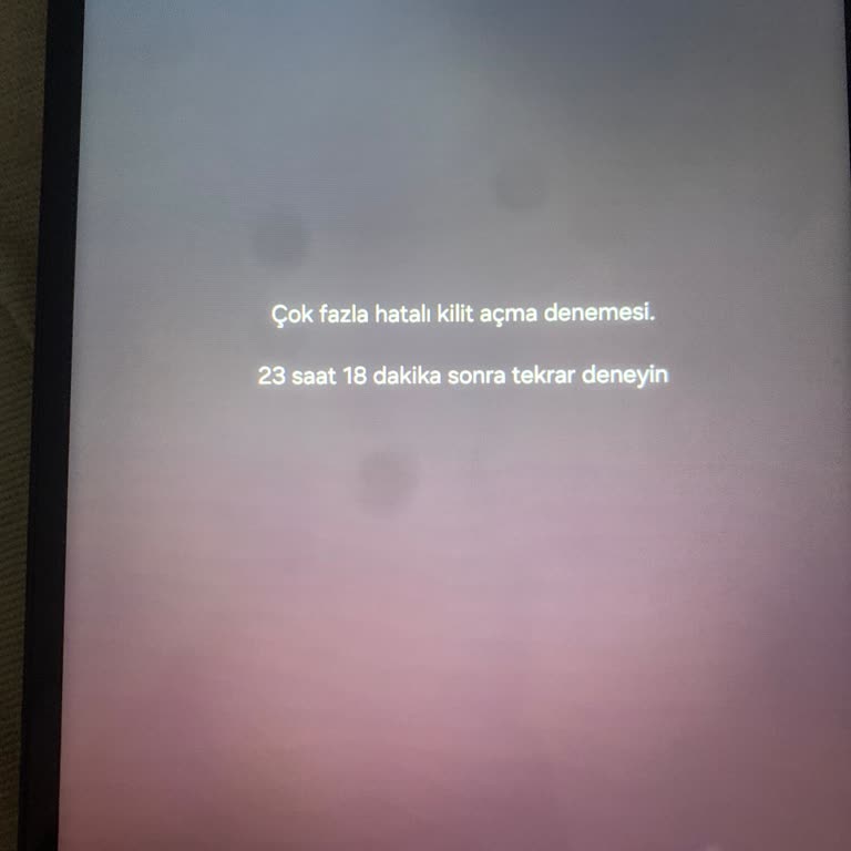 Şifremi Unuttum, Tabletim Kullanılamaz Ve Ücretsiz Destek İstiyorum