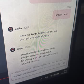 Hesabım Kara Listeye Alındı Ve 16.000 TL Ödeme Alınamıyor