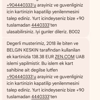 Garanti Bankası'nda Yetkisiz Sanal Kart İşlemleri Ve İade Talebi