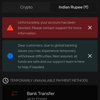 Cannot Access Parimatch Account After Sudden Automatic Block