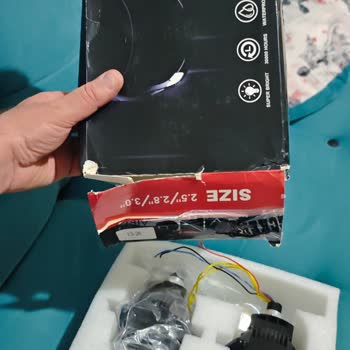 Eksik 2,5 İnç Far Mercek Kapağı Gönderilmedi, Satıcı Sözü Tutmadı