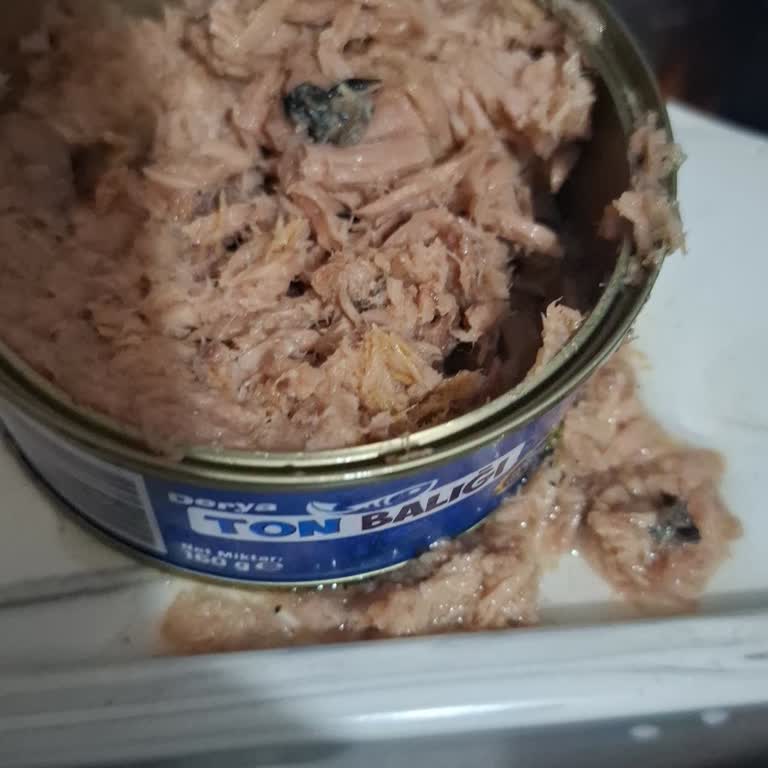 Derya Ton Balığı Konservesinde Siyah Doku Ve Hijyen Endişesi