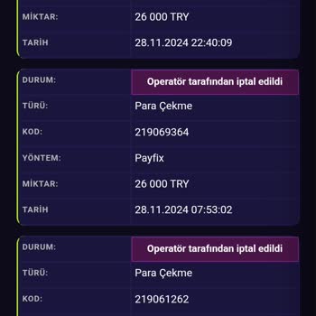 Maxwin 26.000 TL Kazancımın Ödenmemesi Ve Hesabımın Kapatılması