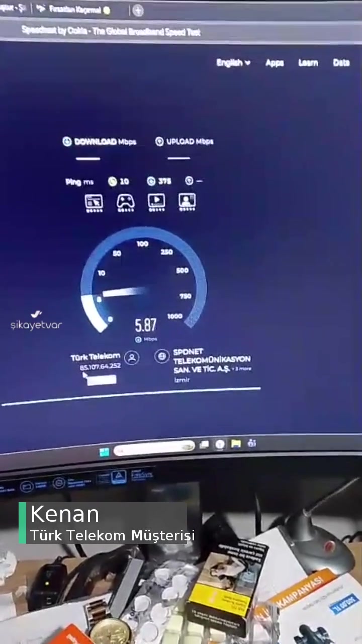 Türk Telekom İlgisizliği, İnternet Hız Problemi videonun kapak resmi