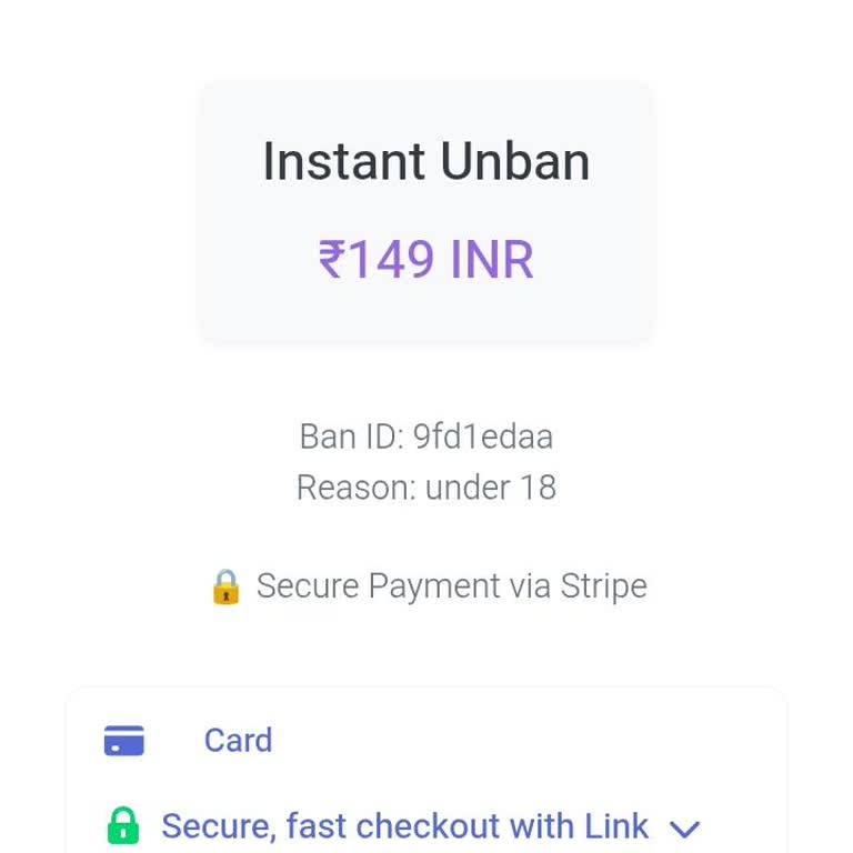 Request To Remove Umingle Ban