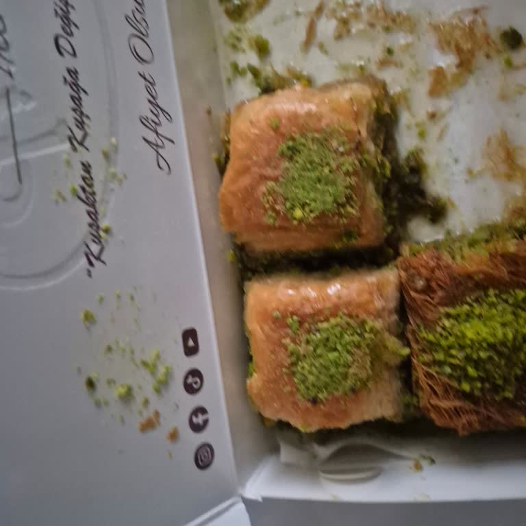 Aşırı Şekerli Baklava Ücret İadesi Talebi