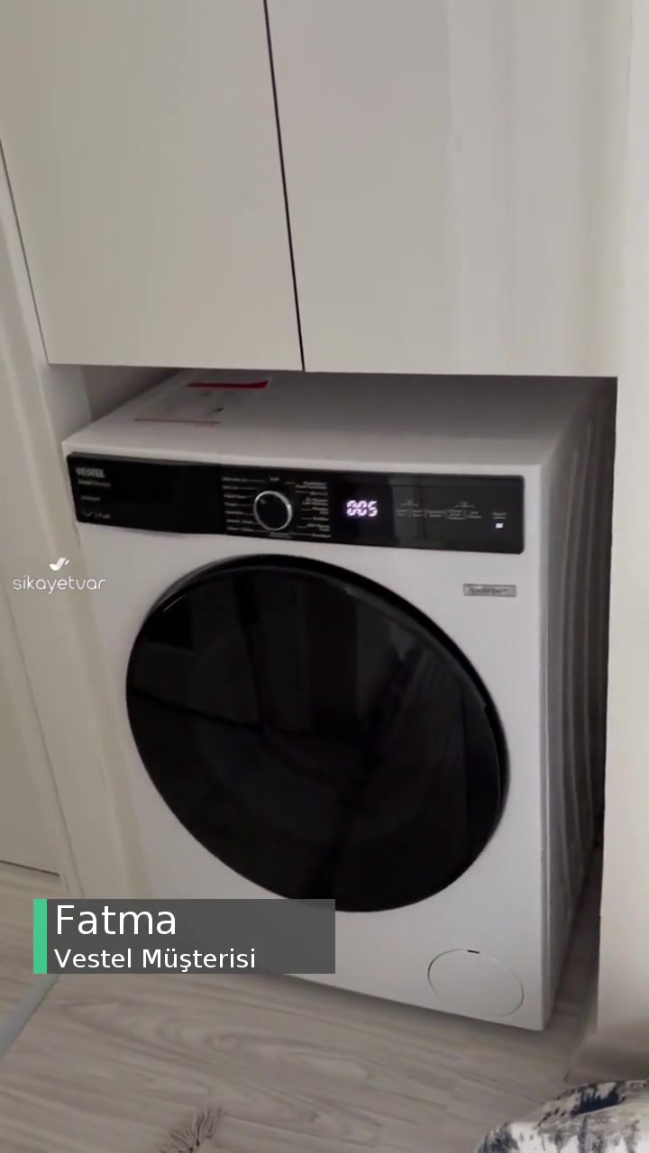 Vestel Çamaşır Makinesi Fabrikasyon Hatalı Çıktı videonun kapak resmi